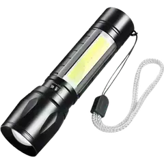 Hand Geepas Rechargeable Portable LED Flashlight (Zoom) - GP-009 - Rokomari